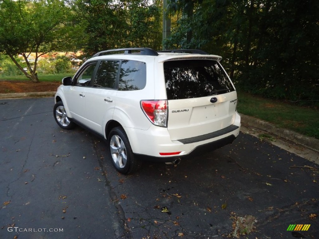 2009 Forester 2.5 XT Limited - Satin White Pearl / Platinum photo #5
