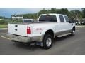 2008 Oxford White Ford F350 Super Duty King Ranch Crew Cab 4x4 Dually  photo #5