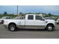 2008 Oxford White Ford F350 Super Duty King Ranch Crew Cab 4x4 Dually  photo #6