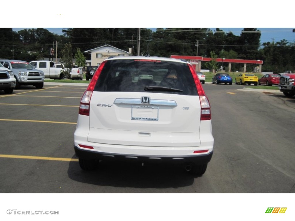 2011 CR-V EX-L - Taffeta White / Gray photo #4