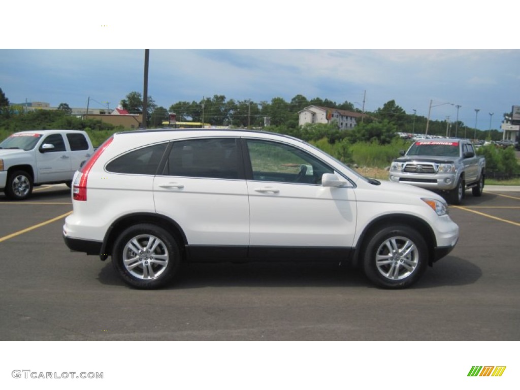 2011 CR-V EX-L - Taffeta White / Gray photo #6