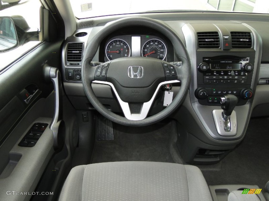 2009 Honda CR-V EX Gray Dashboard Photo #53755806