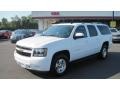 2010 Summit White Chevrolet Suburban LT 4x4  photo #1