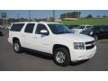 2010 Summit White Chevrolet Suburban LT 4x4  photo #7