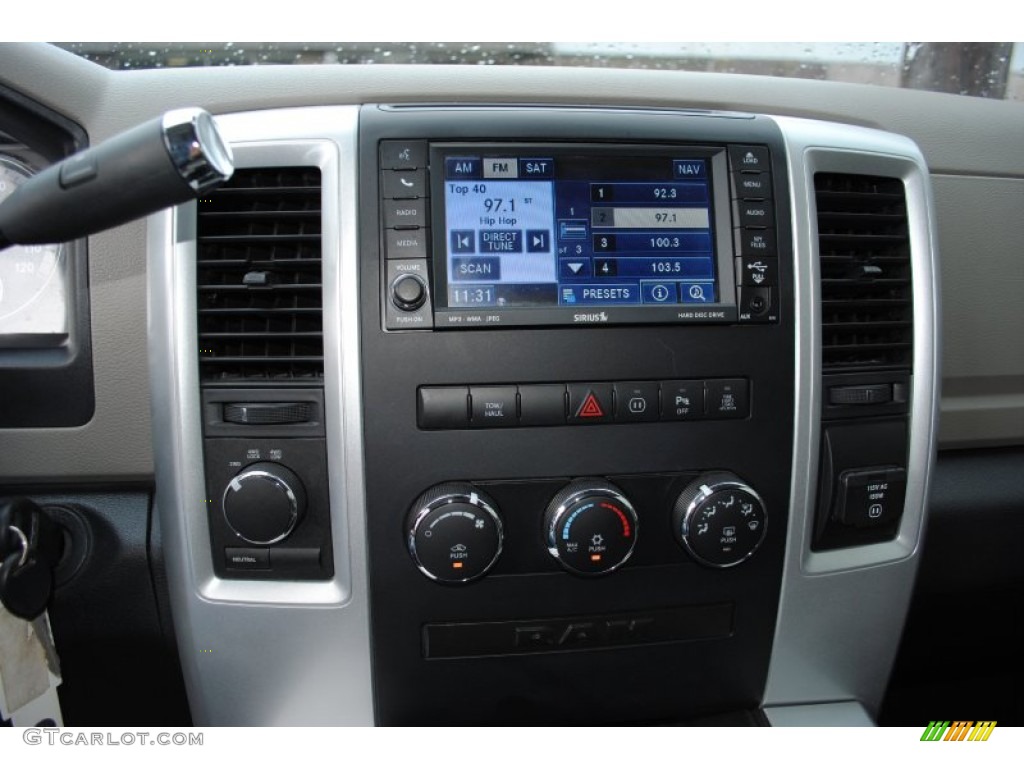 2011 Dodge Ram 2500 HD SLT Mega Cab 4x4 Controls Photo #53756684