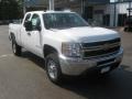 Summit White - Silverado 2500HD Extended Cab 4x4 Photo No. 7
