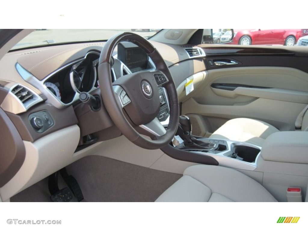 Shale/Brownstone Interior 2012 Cadillac SRX Premium Photo #53757488