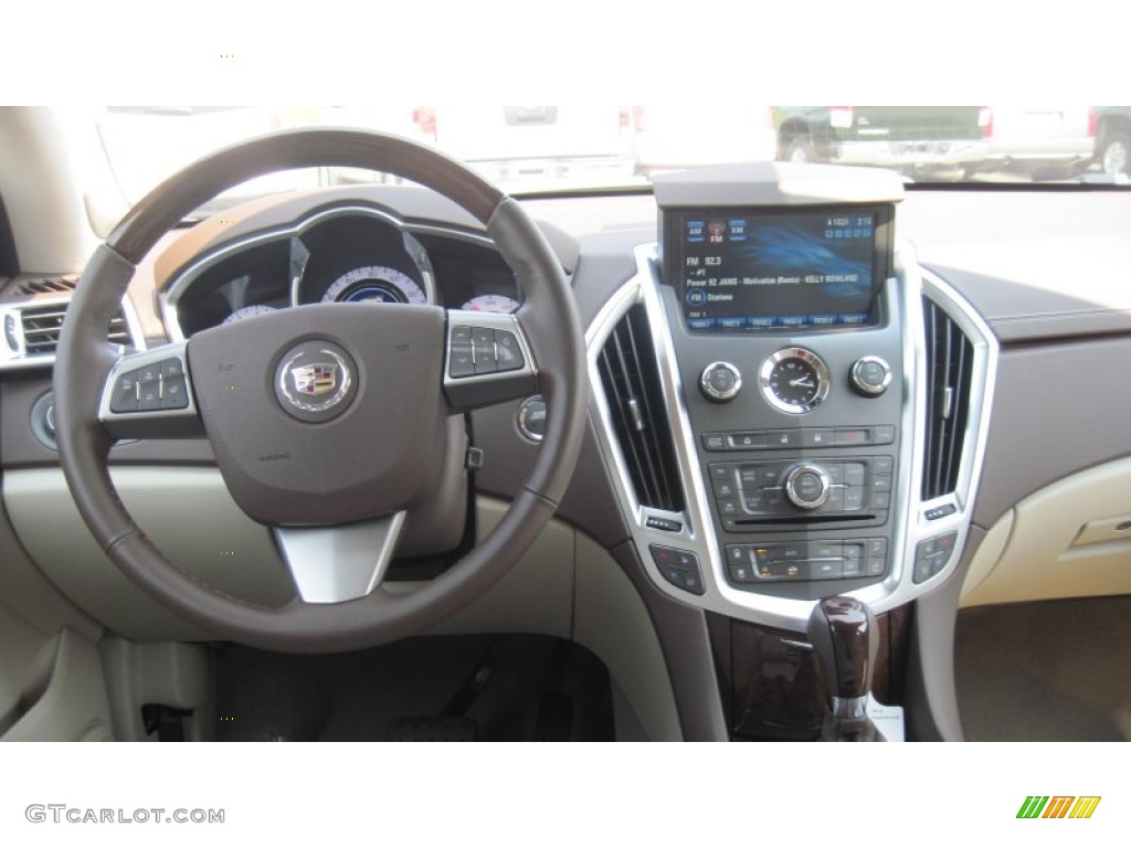 2012 Cadillac SRX Premium Shale/Brownstone Dashboard Photo #53757515
