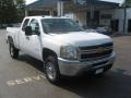 Summit White - Silverado 2500HD Extended Cab 4x4 Photo No. 7