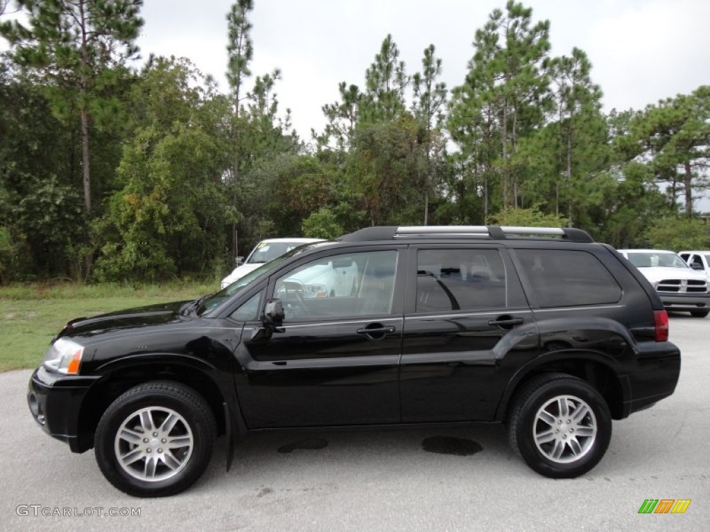 Kalapana Black 2008 Mitsubishi Endeavor SE Exterior Photo #53757818