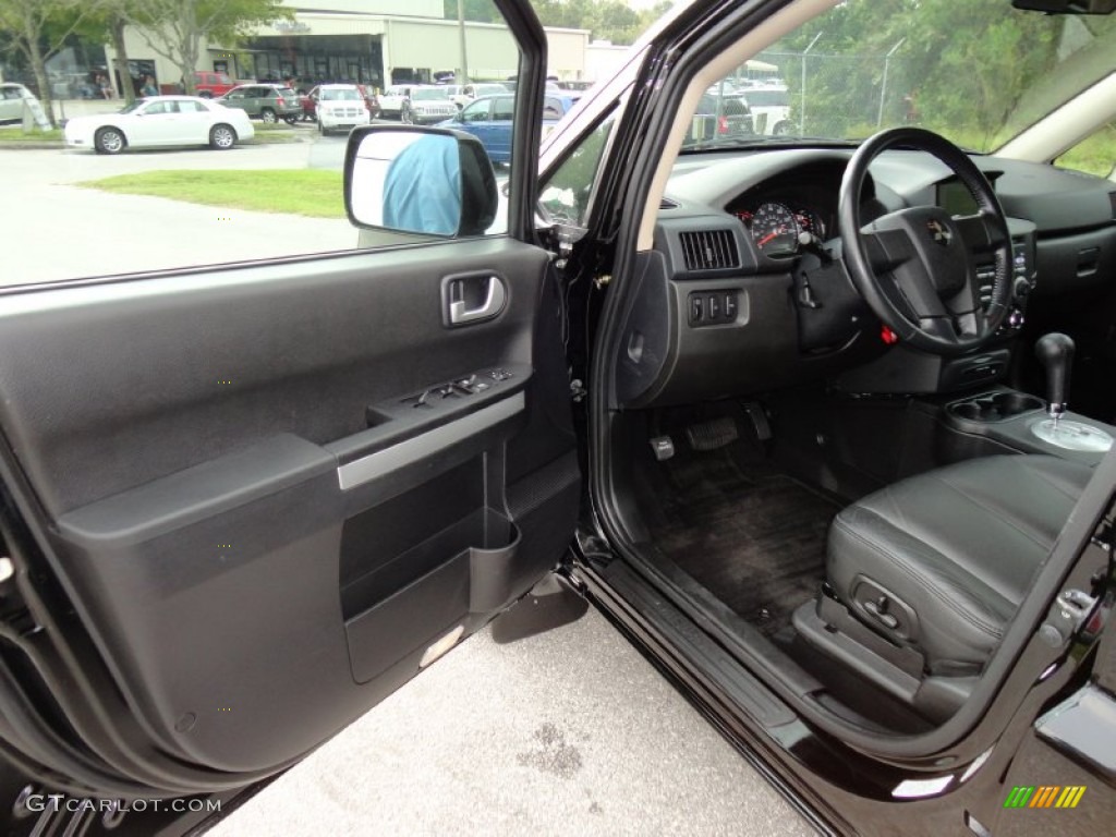 Black Interior 2008 Mitsubishi Endeavor SE Photo #53757833