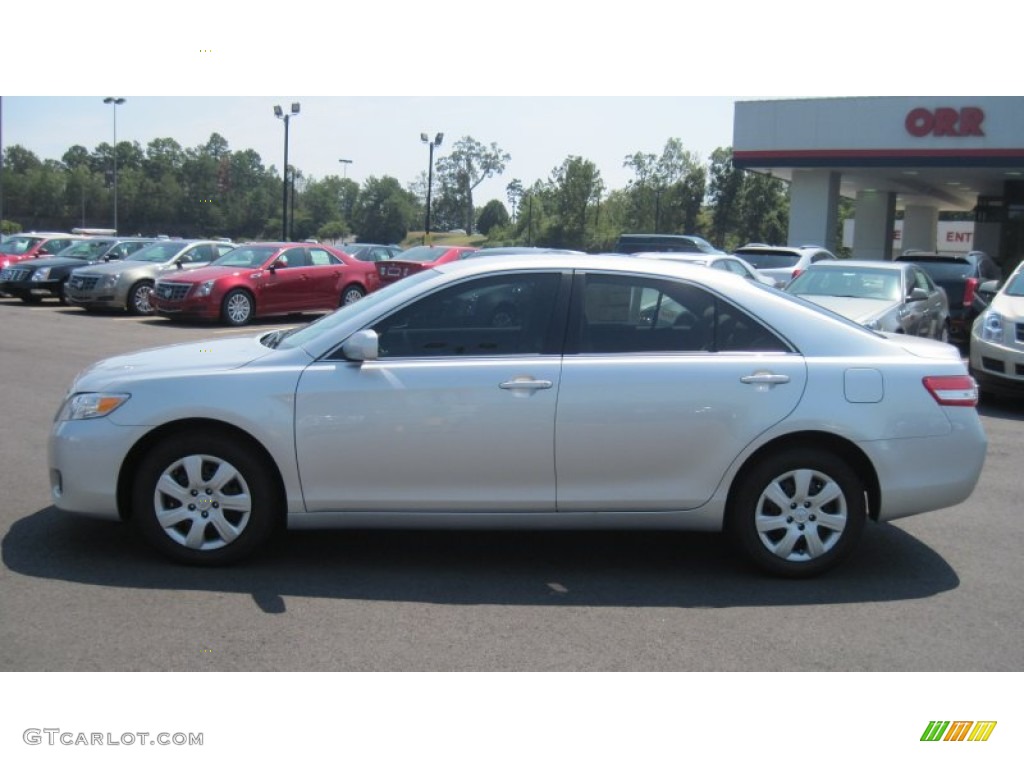 2011 Camry LE - Classic Silver Metallic / Ash photo #2