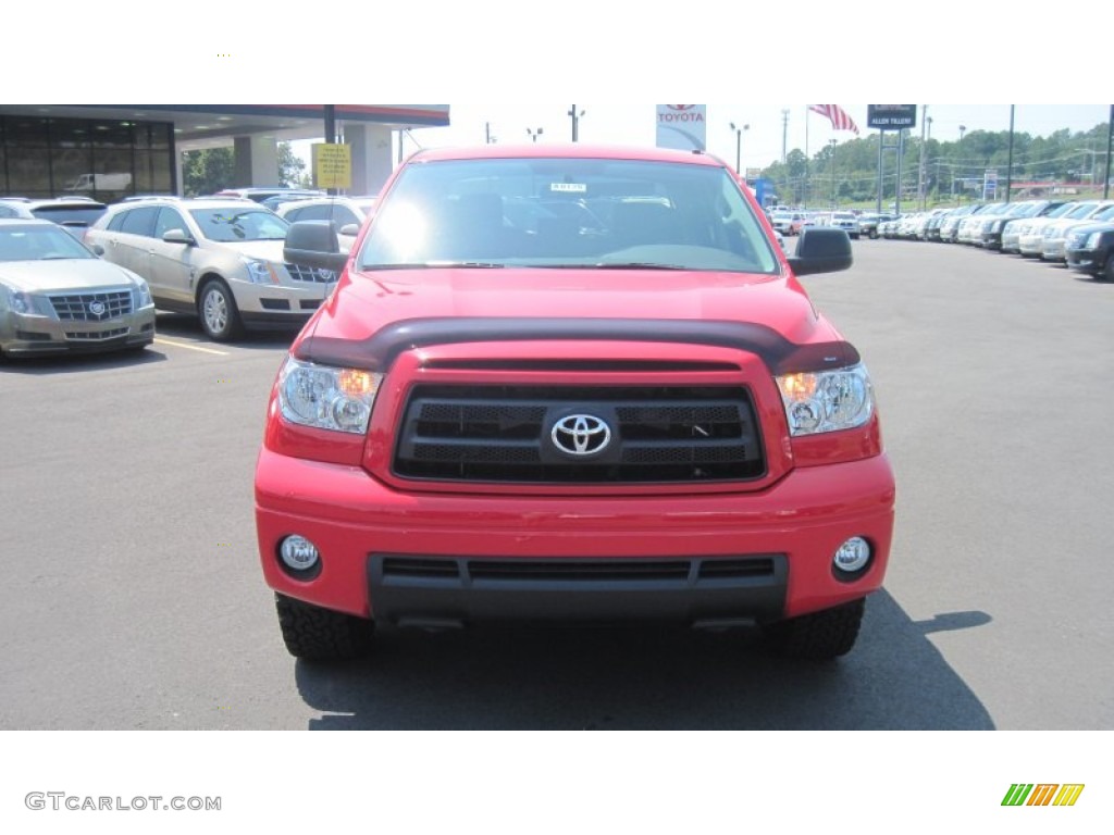 2011 Tundra TRD Rock Warrior CrewMax 4x4 - Radiant Red / Black photo #8