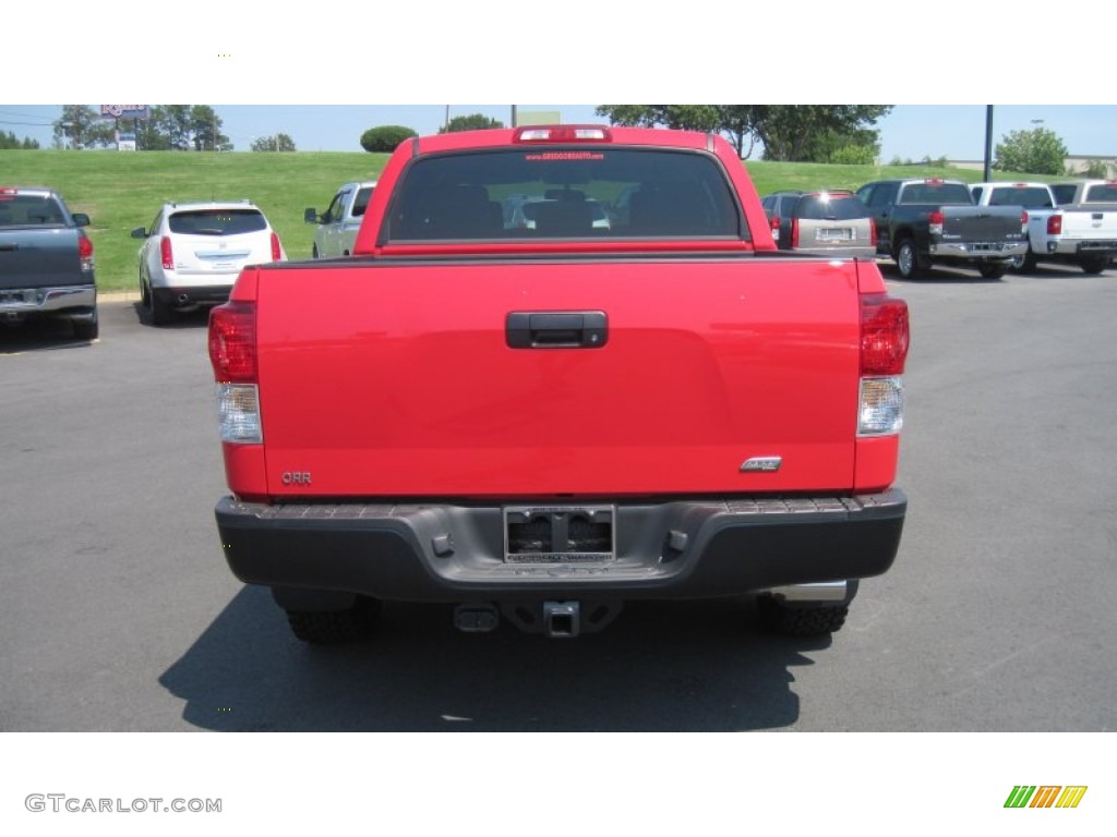 2011 Tundra TRD Rock Warrior CrewMax 4x4 - Radiant Red / Black photo #4