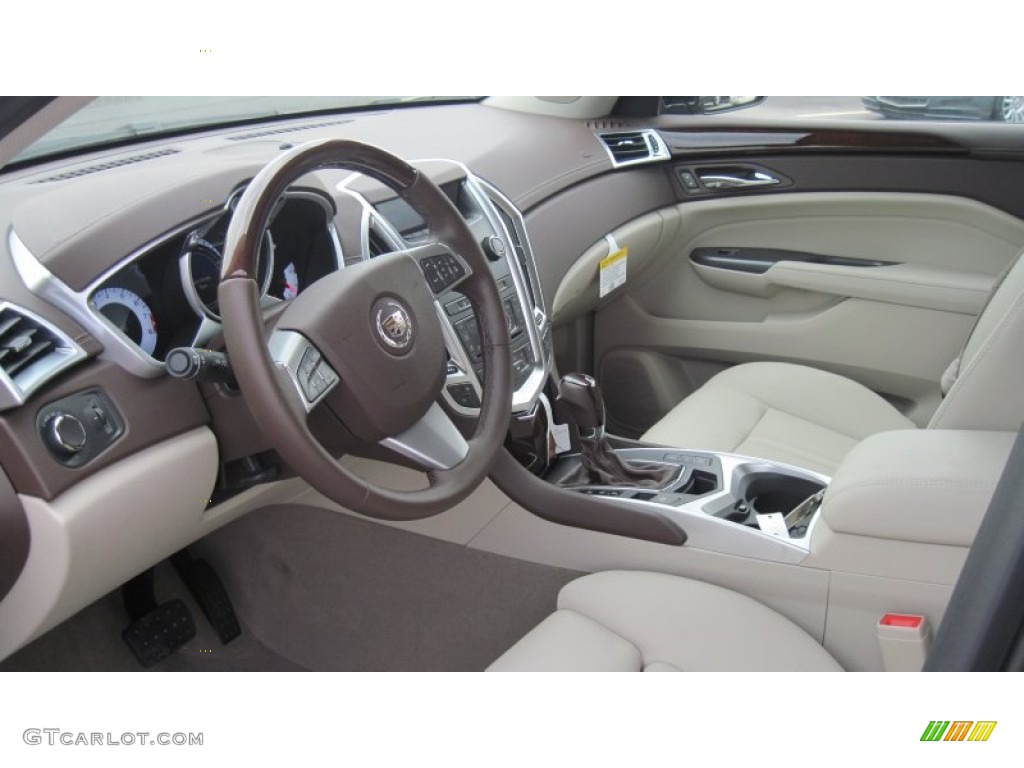 Shale/Brownstone Interior 2012 Cadillac SRX Luxury Photo #53759486