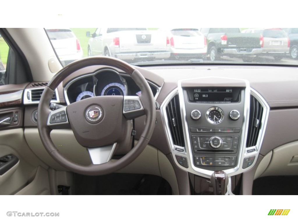 2012 Cadillac SRX Luxury Shale/Brownstone Dashboard Photo #53759516