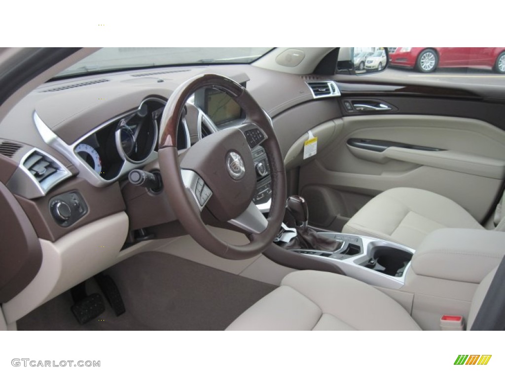 Shale/Brownstone Interior 2012 Cadillac SRX Luxury Photo #53760017