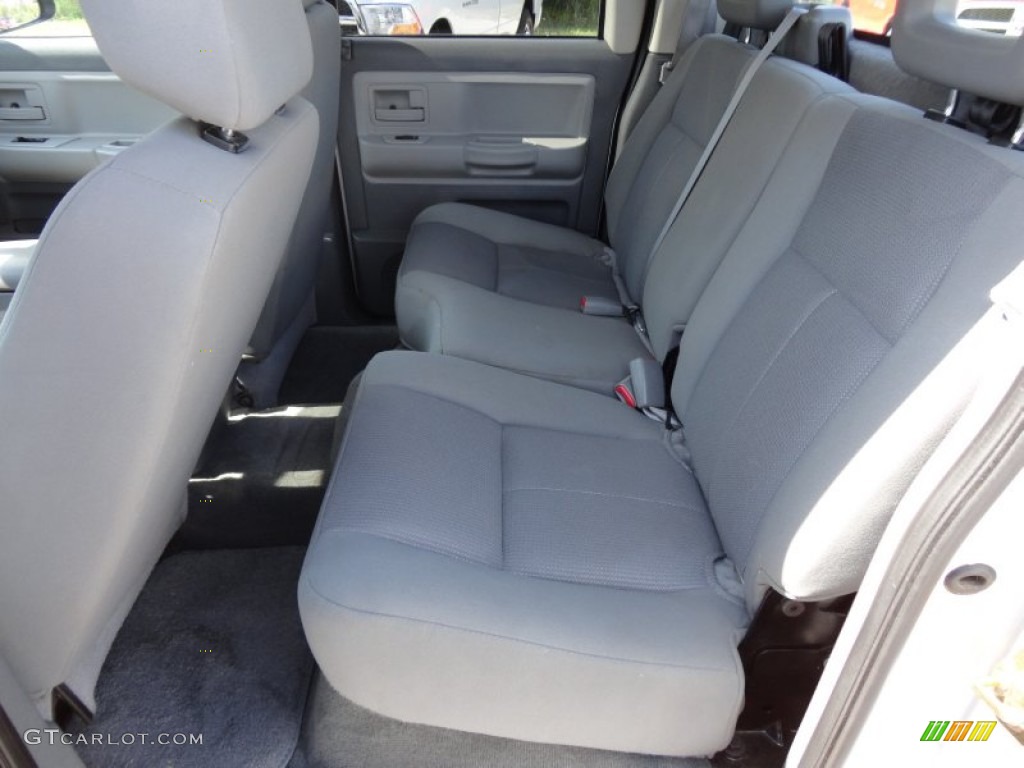 Medium Slate Gray Interior 2006 Dodge Dakota SLT Quad Cab Photo #53760284