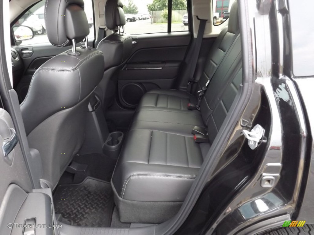 Dark Slate Gray Interior 2011 Jeep Compass 2.4 Limited 4x4 Photo #53760935