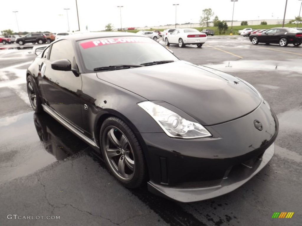 Magnetic Black Pearl 2007 Nissan 350Z NISMO Coupe Exterior Photo #53761082