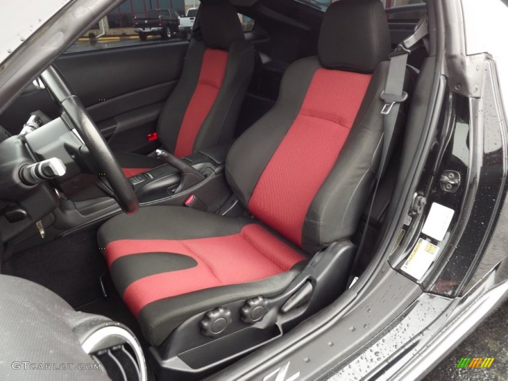 Carbon/Red Interior 2007 Nissan 350Z NISMO Coupe Photo #53761130