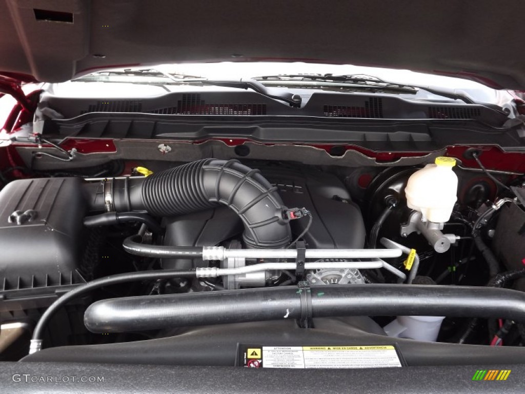 2012 Dodge Ram 1500 ST Quad Cab 4x4 5.7 Liter HEMI OHV 16-Valve VVT MDS V8 Engine Photo #53761379