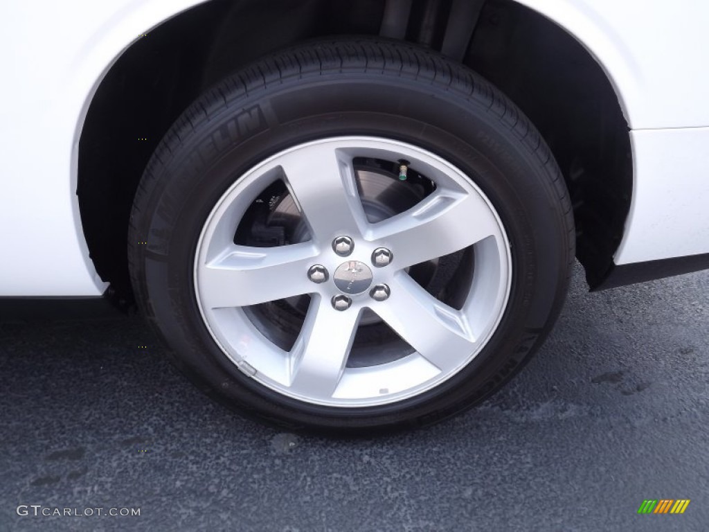 2011 Challenger R/T - Bright White / Dark Slate Gray photo #17