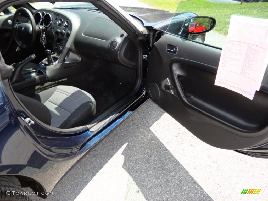 2008 Solstice Roadster - Deep Blue / Ebony photo #11