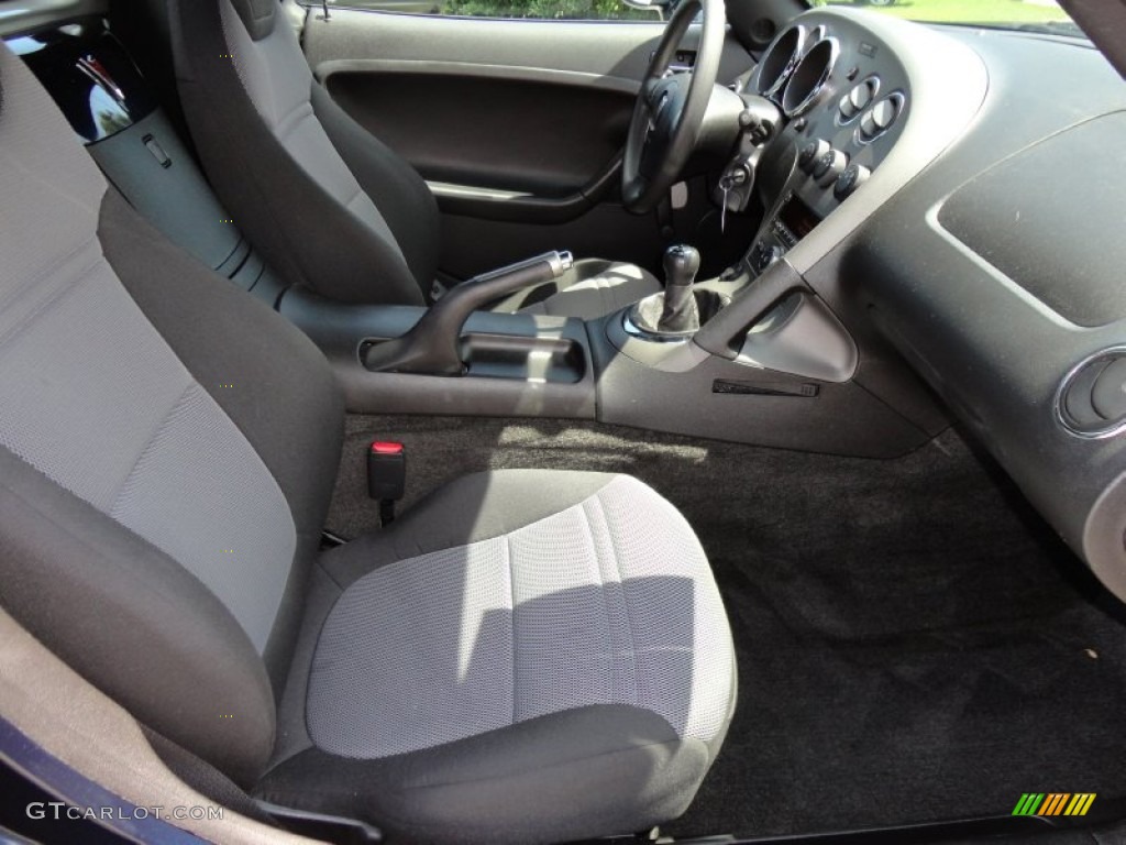 Ebony Interior 2008 Pontiac Solstice Roadster Photo #53762153