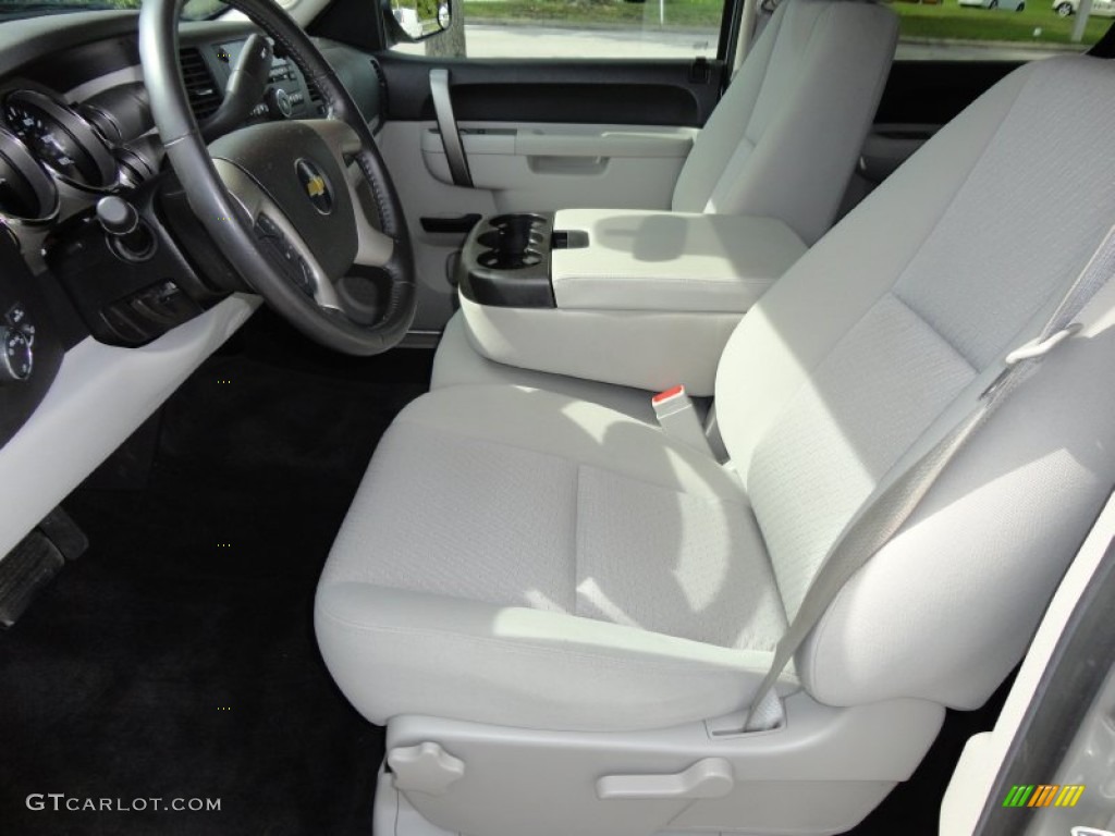 Light Titanium/Ebony Interior 2011 Chevrolet Silverado 1500 LT Crew Cab Photo #53762450