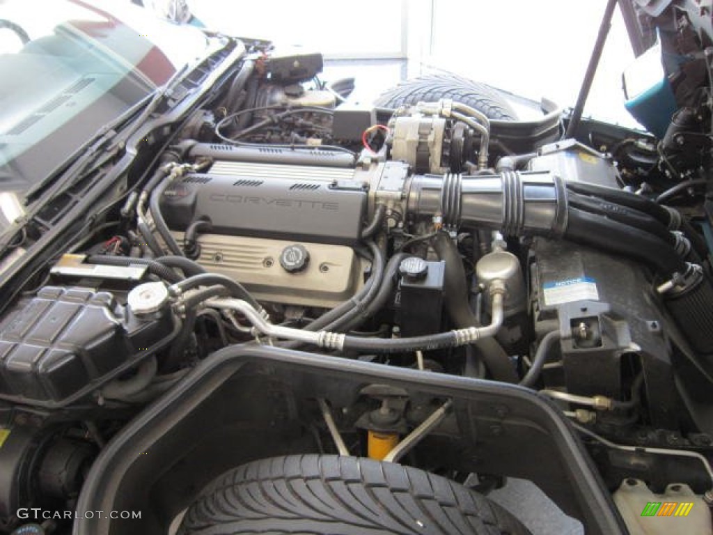 1992 Chevrolet Corvette Convertible 5.7 Liter OHV 16-Valve LT1 V8 Engine Photo #53763885