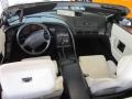 White 1992 Chevrolet Corvette Convertible Dashboard