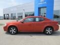 2008 Sunburst Orange Pearl Dodge Avenger SE  photo #2