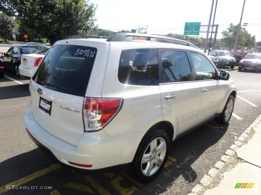 2009 Forester 2.5 X Limited - Satin White Pearl / Platinum photo #7