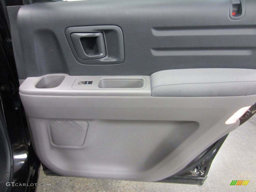 2011 Honda Ridgeline RT Gray Door Panel Photo #53766437