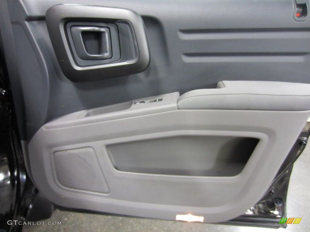 2011 Honda Ridgeline RT Gray Door Panel Photo #53766449