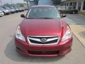 2010 Ruby Red Pearl Subaru Legacy 2.5i Sedan  photo #2