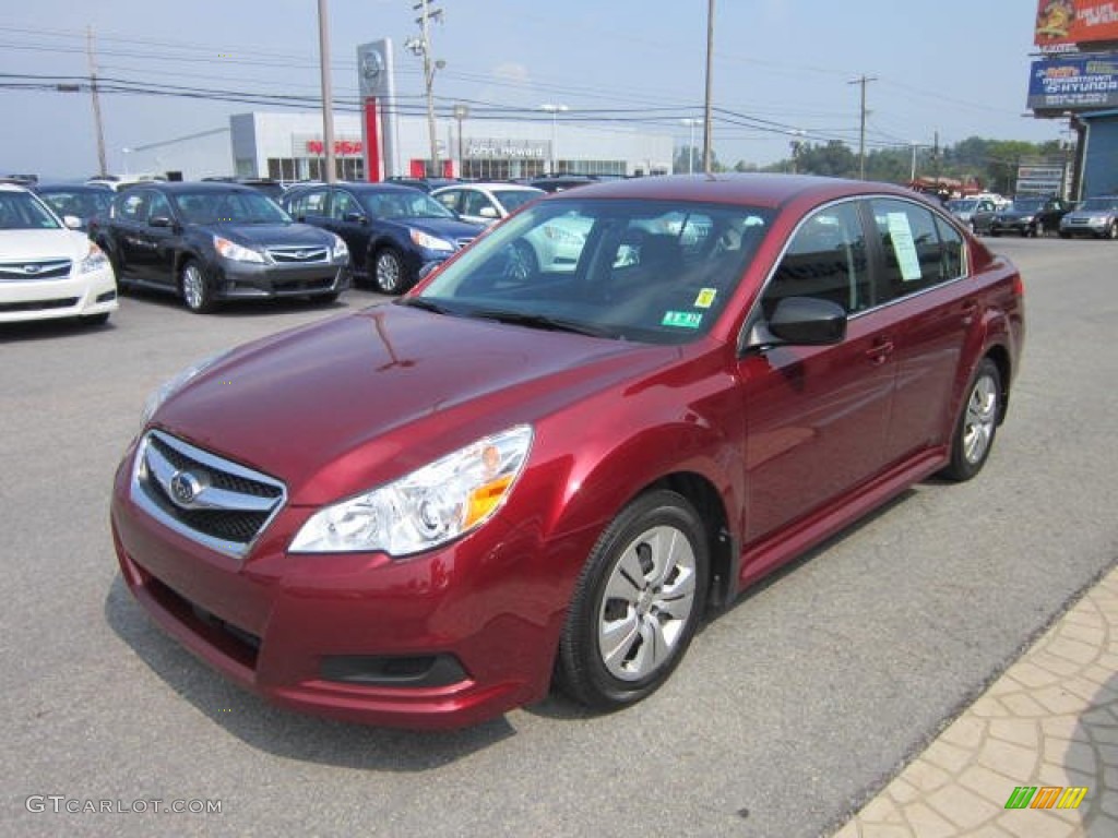 Ruby Red Pearl 2010 Subaru Legacy 2.5i Sedan Exterior Photo #53766919