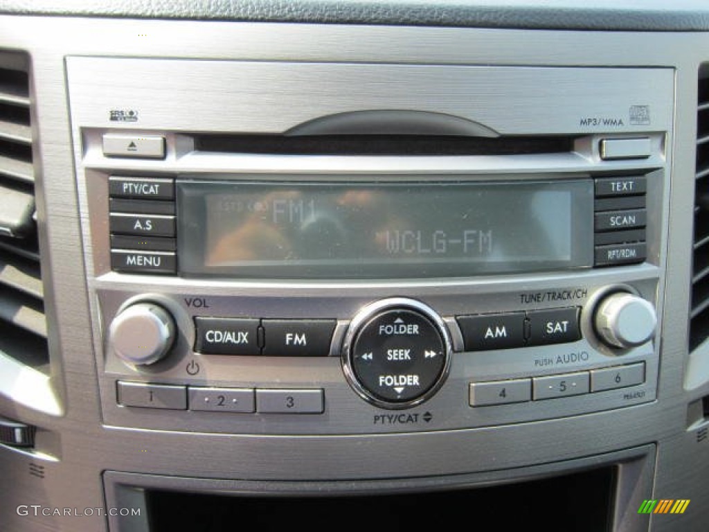 2010 Subaru Legacy 2.5i Sedan Audio System Photo #53766986