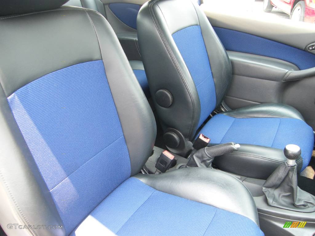 2004 Focus SVT Coupe - Sonic Blue Metallic / Black/Blue photo #25