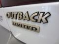 White Frost Pearl - Outback Limited Sedan Photo No. 16