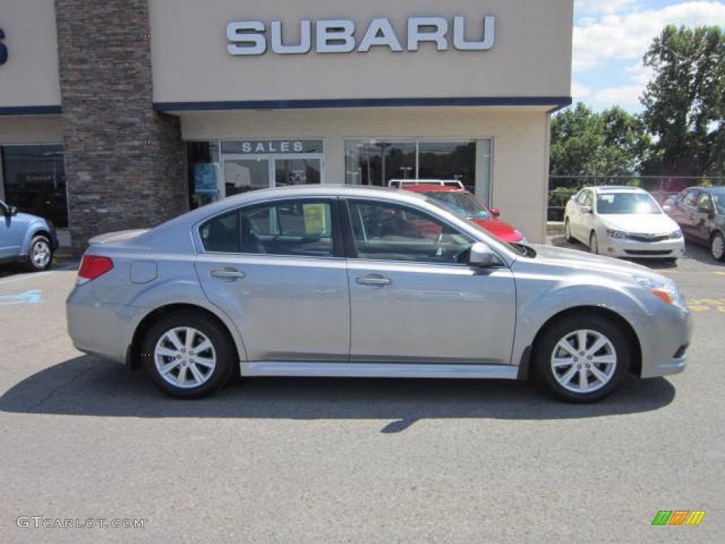 Steel Silver Metallic 2010 Subaru Legacy 2.5i Premium Sedan Exterior Photo #53767070
