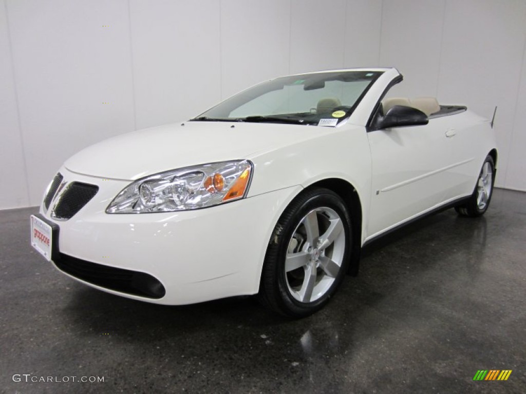 2006 G6 GTP Convertible - Ivory White / Light Taupe photo #1