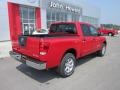 2011 Red Alert Nissan Titan SV Crew Cab 4x4  photo #7