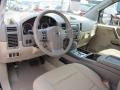 Almond 2011 Nissan Titan SV Crew Cab 4x4 Interior Color