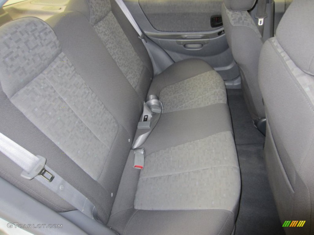 2003 Accent GL Sedan - Silver Mist Metallic / Gray photo #16