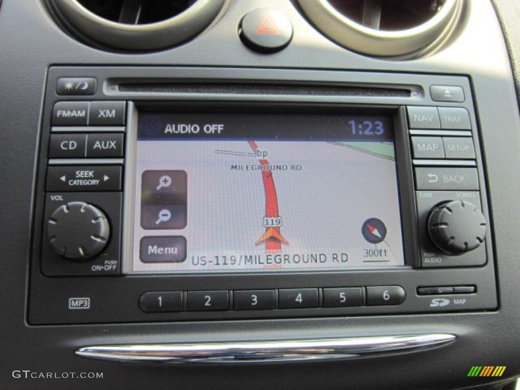 2011 Rogue SL AWD - Cayenne Red / Black photo #19