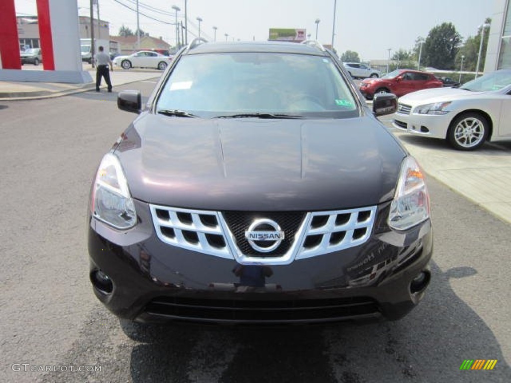 2011 Rogue SL AWD - Black Amethyst / Black photo #2