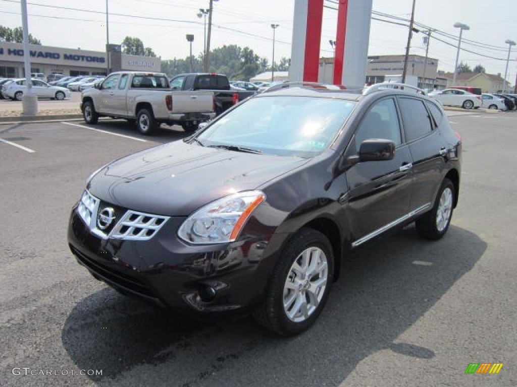 2011 Rogue SL AWD - Black Amethyst / Black photo #3