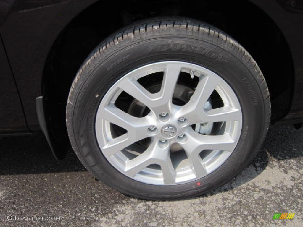 2011 Rogue SL AWD - Black Amethyst / Black photo #8